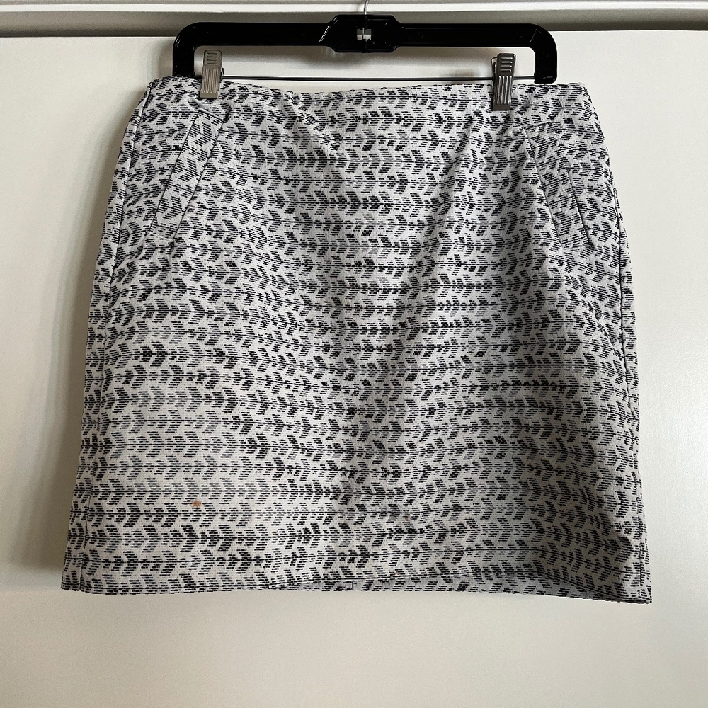 Banana Republic - Mini Skirt - Chevron - Size 10